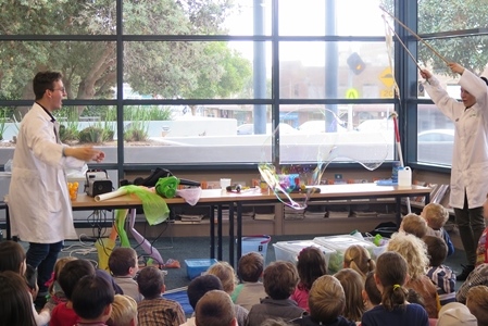 Science show presenters