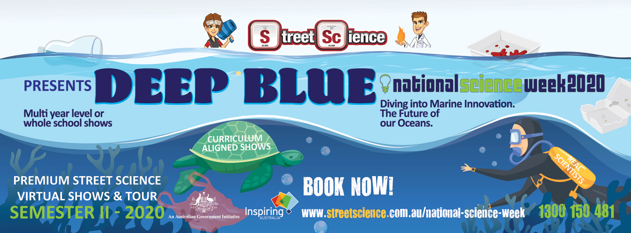 Deep Blue shows by Street Science