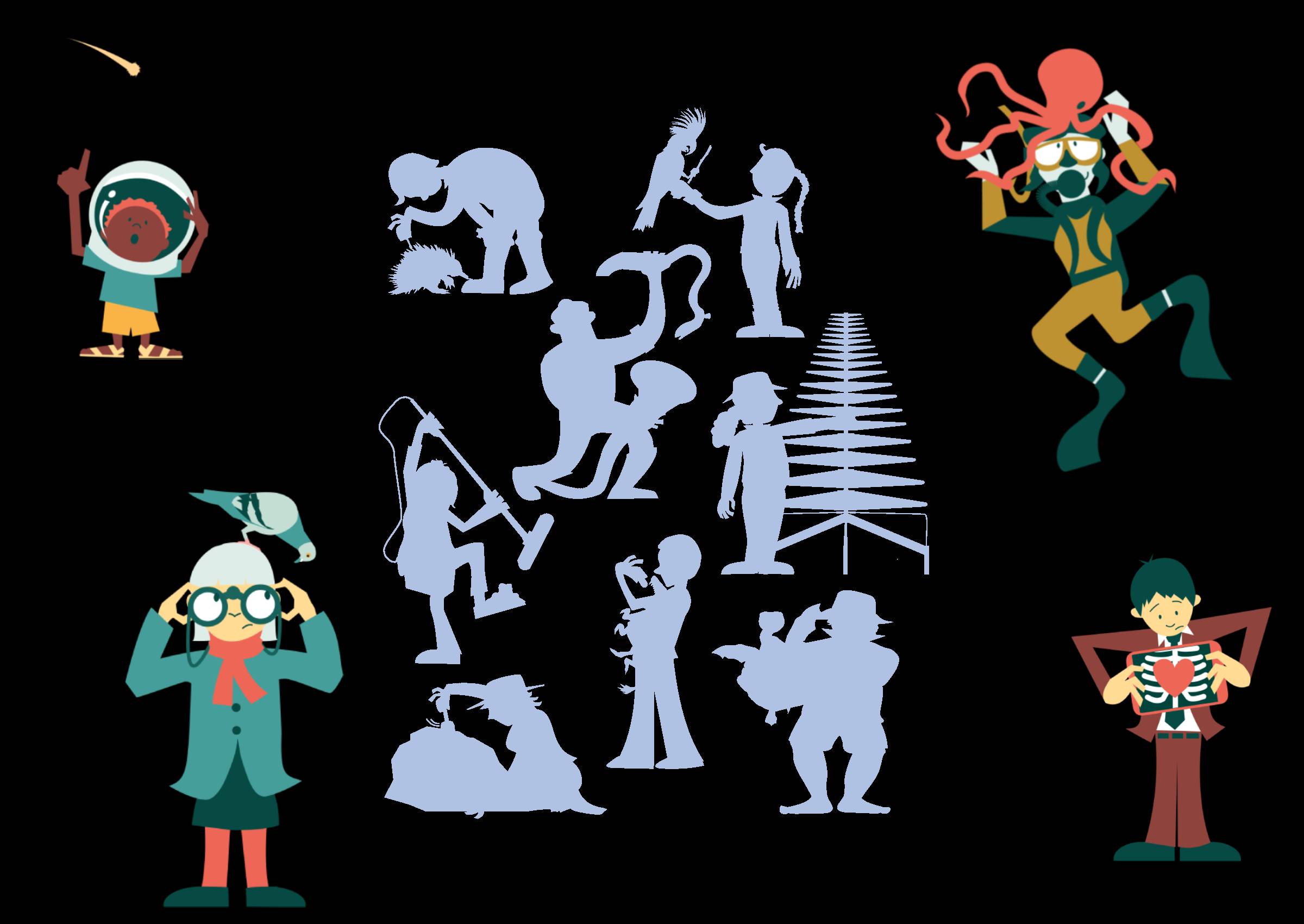 Meet the new Science Week characters