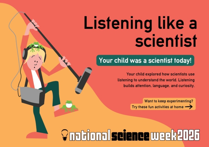 Early Childhood Activities for National Science Week